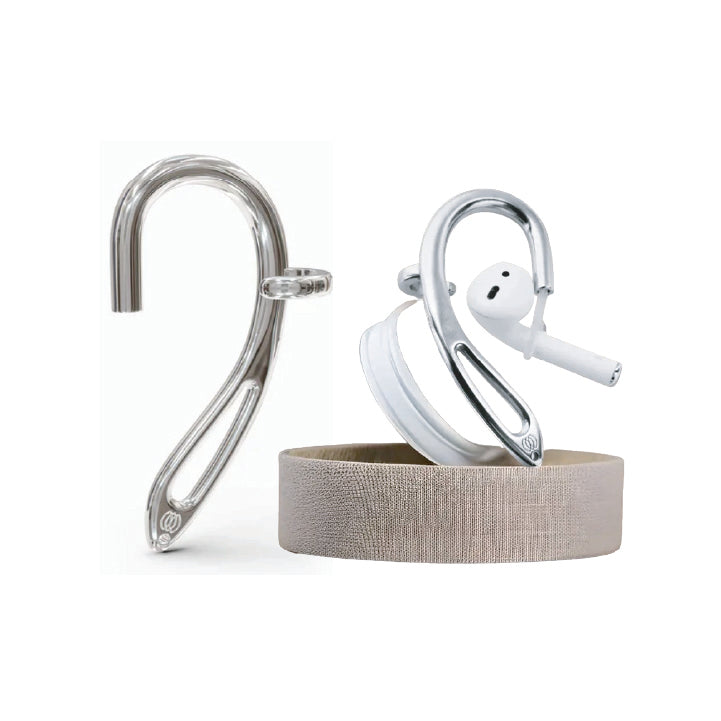 Sterling Silver Swirls – With Clip