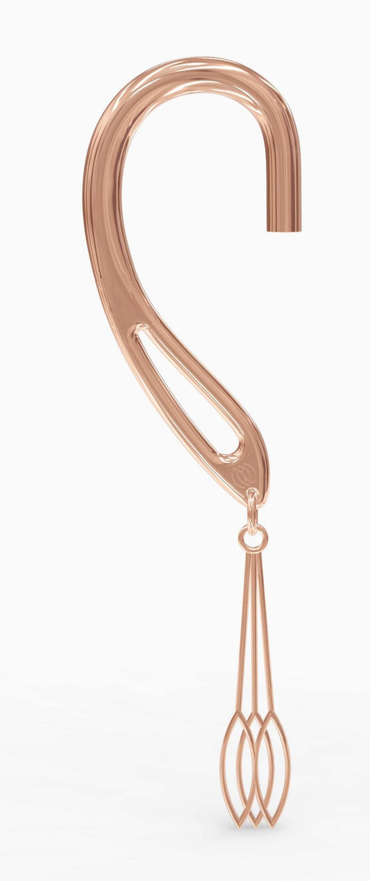 LuxeRose Gold Radiance – Dangle (Traditional)