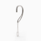 Front view of silver Radiance dangle cuff designed for AirPods